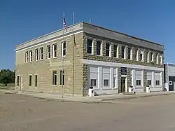 Petroleum County Courthouse in Winnett