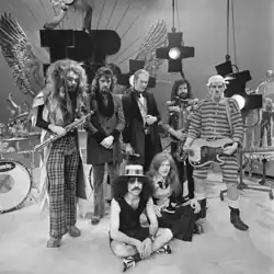 Image 111Example of glam rock costume worn by Roy Wood and Wizzard, early 1970s. (from 1970s in fashion)