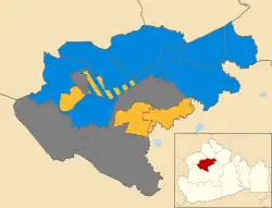 2011 results map
