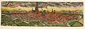 Engraving of 16th century Strasbourg au 16th century, « W.D. Klebeband Städtebilder »