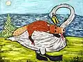 Swan and Fox
