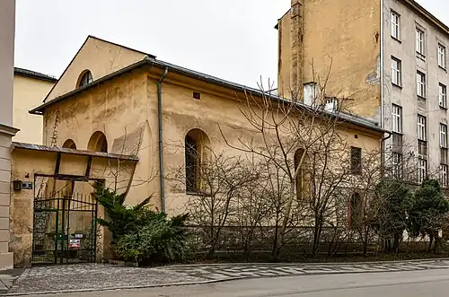 View from Dajwór Street (from E)