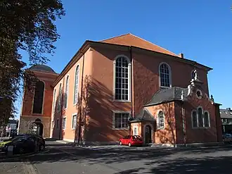 View from the east
