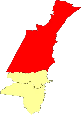Location in the Illawarra