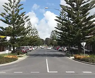 Shopping Strip, McBride Avenue