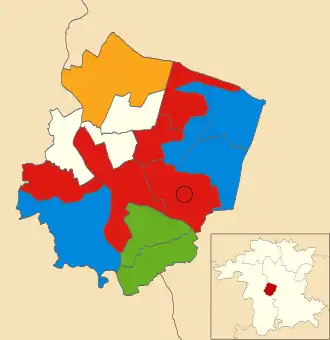 2022 results map