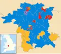 2005 results map