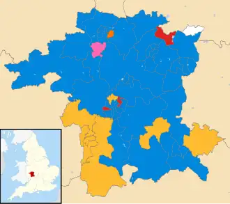 2009 results map