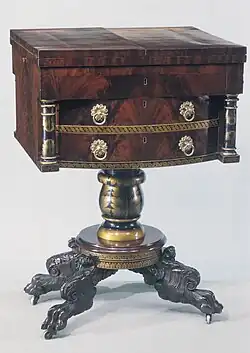 Work Table, Made in New York, New York, 1815–20