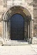 West door