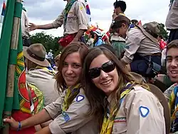 Image 14Portuguese Girl Scouts at the 21st World Scout Jamboree, Jul 28, 2007, England
