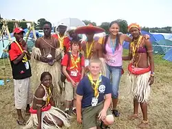 Image 4Scouting friends from around the world at the 21st World Scout Jamboree, Aug 01, 2007, England