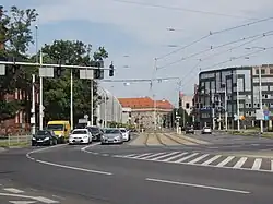 View from Ślężna Street