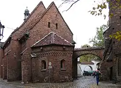 Around St Giles' Church in Wrocław, Poland.