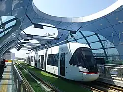 Light rail in Wuhan