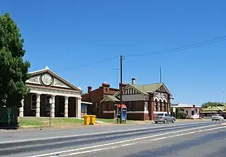 Neeld St, the main street of Wyalong