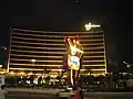 Wynn Hotel and Casino, Macau, at night