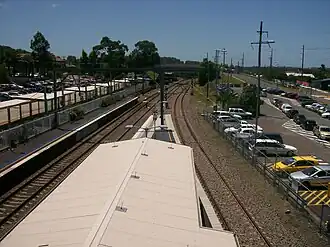 Wyong railway station