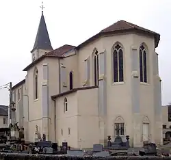 The church in Xeuilley