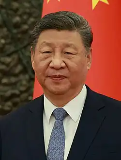 People's Republic of China Xi Jinping CCP General Secretary and President of China[f]