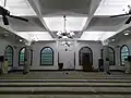 The mosque prayer hall