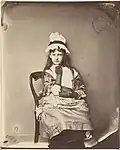 Xie Kitchin as Penelope Boothby by Lewis Carroll on 1 July 1876.