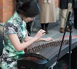Image 4Guzheng, a type of Chinese instrument. (from Chinese culture)