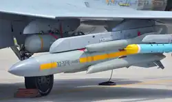 missile under a wing