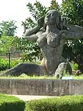 Yakshi at the Malampuzha dam garden