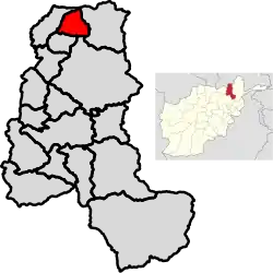 Yangi Qala District Map