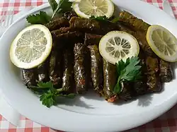 stuffed grape leaves