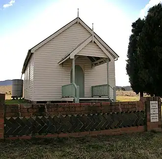 The church at Yarrowitch, NSW