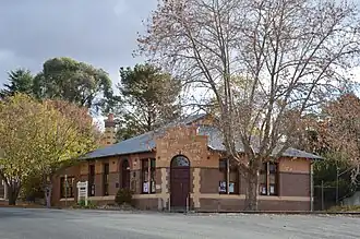 The former Goodradigbee Shire chambers in Yass, built in 1910