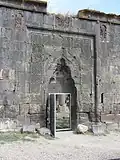 West portal to the gavit