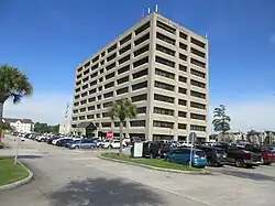 The Joseph S. Yenni Building in Elmwood houses much of Jefferson Parish Government offices for the East Bank of the Parish.