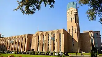 Yerevan City Council sits in the Yerevan City Hall