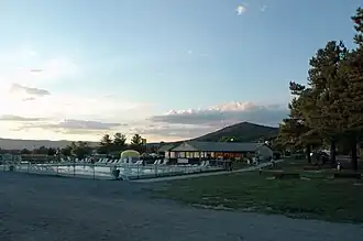 Pool at the resort near Luray, Virginia