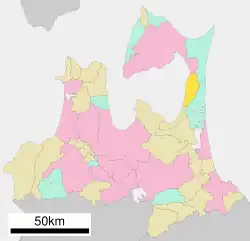 Location of Yokohama