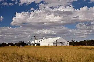 Yoting grain receival point, 2018