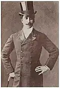 Sir Wasif Ali Mirza in a western attire.