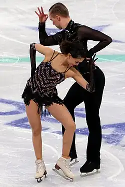 Yuka Orihara and Juho Pirinen at the 2024 World Championships