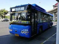 Yutong ZK6118HGK in Thailand (Phaisarn Samakkee Khonsong CO., LTD.)
