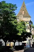 as seen from Spiegelgasse