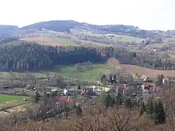 Zagórze Śląskie from Grodno Castle