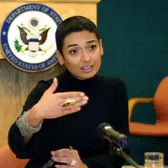 Zainab Salbi, former president of Women for Women International