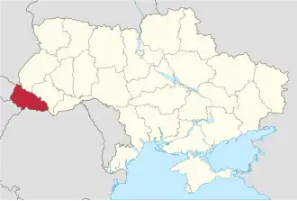 Transcarpathia (Zakarpattia) in modern-day Ukraine