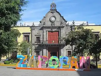 Monumental letters of Zapopan