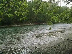 Zayandeh Rud, Horeh. In Shahrekord area of Chaharmahal-o-Bakhtiari province - Iran.