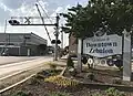 Welcome to Downtown Zebulon; sign