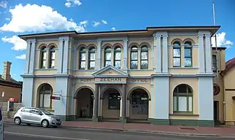 Zeehan Post Office, opened 1 August 1888